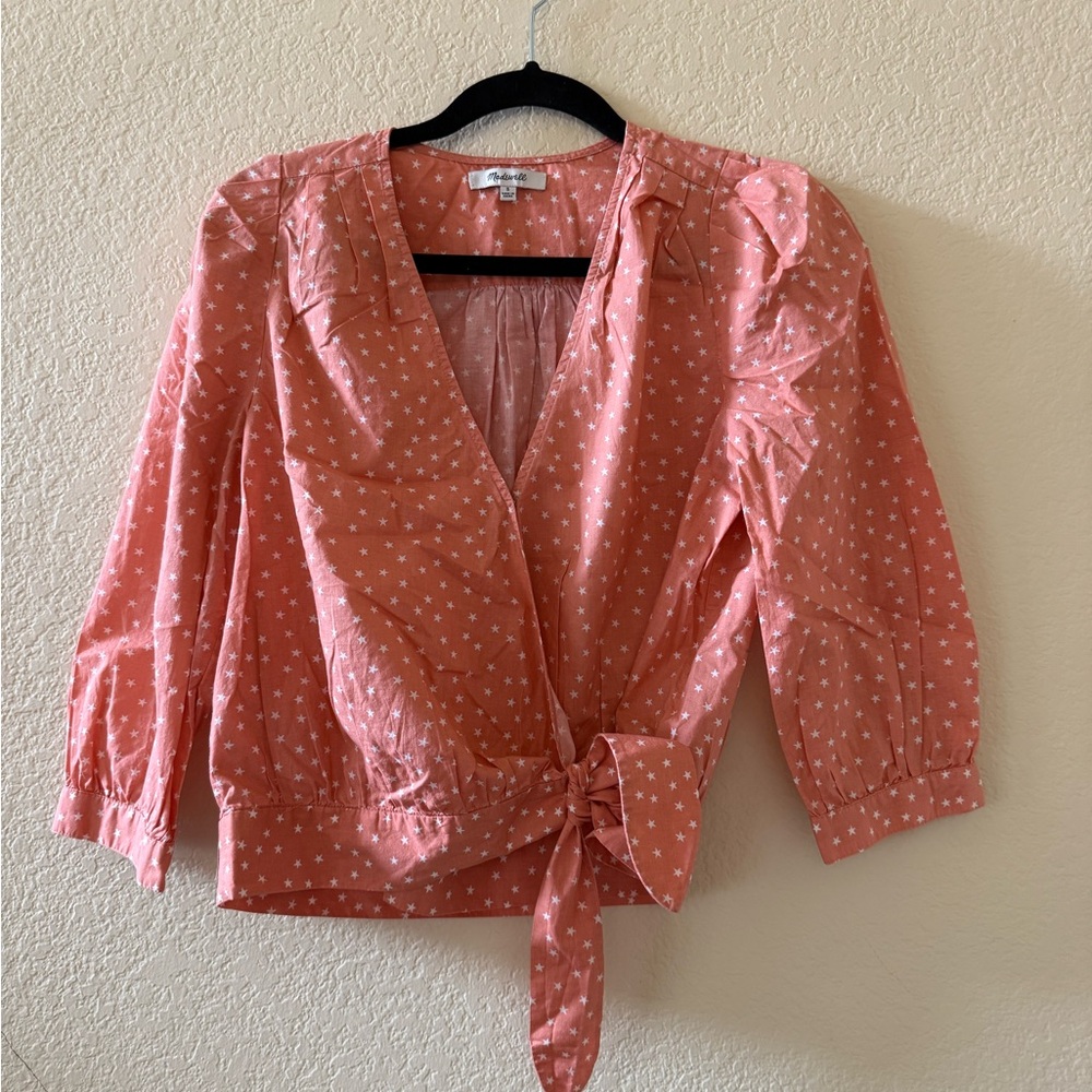 Madewell Wrap Top